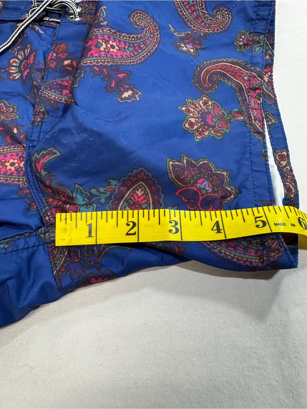 Birdwell Beach Britches Men’s Ltd edition Paisley Swim Trunks Board Shorts Sz 30 - Picture 8 of 9